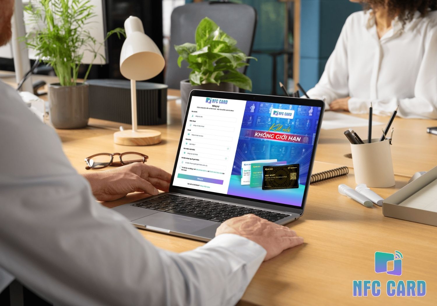 5 bước đơn giản để tạo danh thiếp điện tử NFC chuyên nghiệp tại Nfccard.vn
