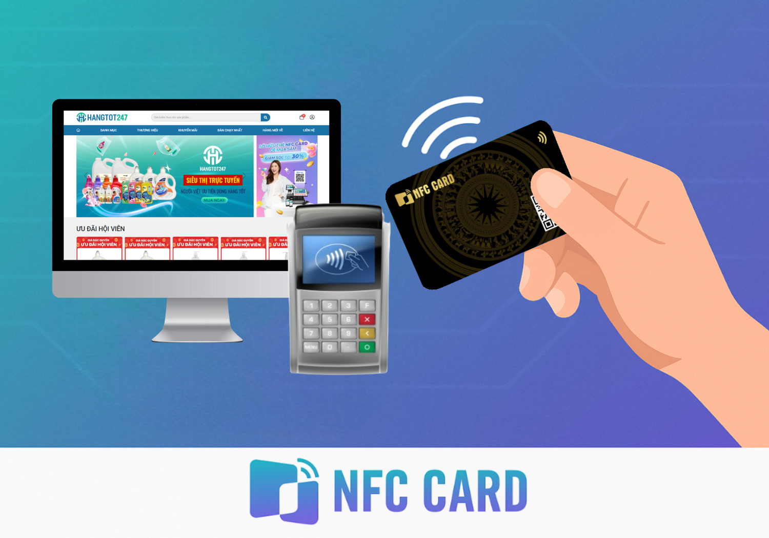 NFC Shop là gì? Sự kết hợp TMĐT và tiếp thị liên kết