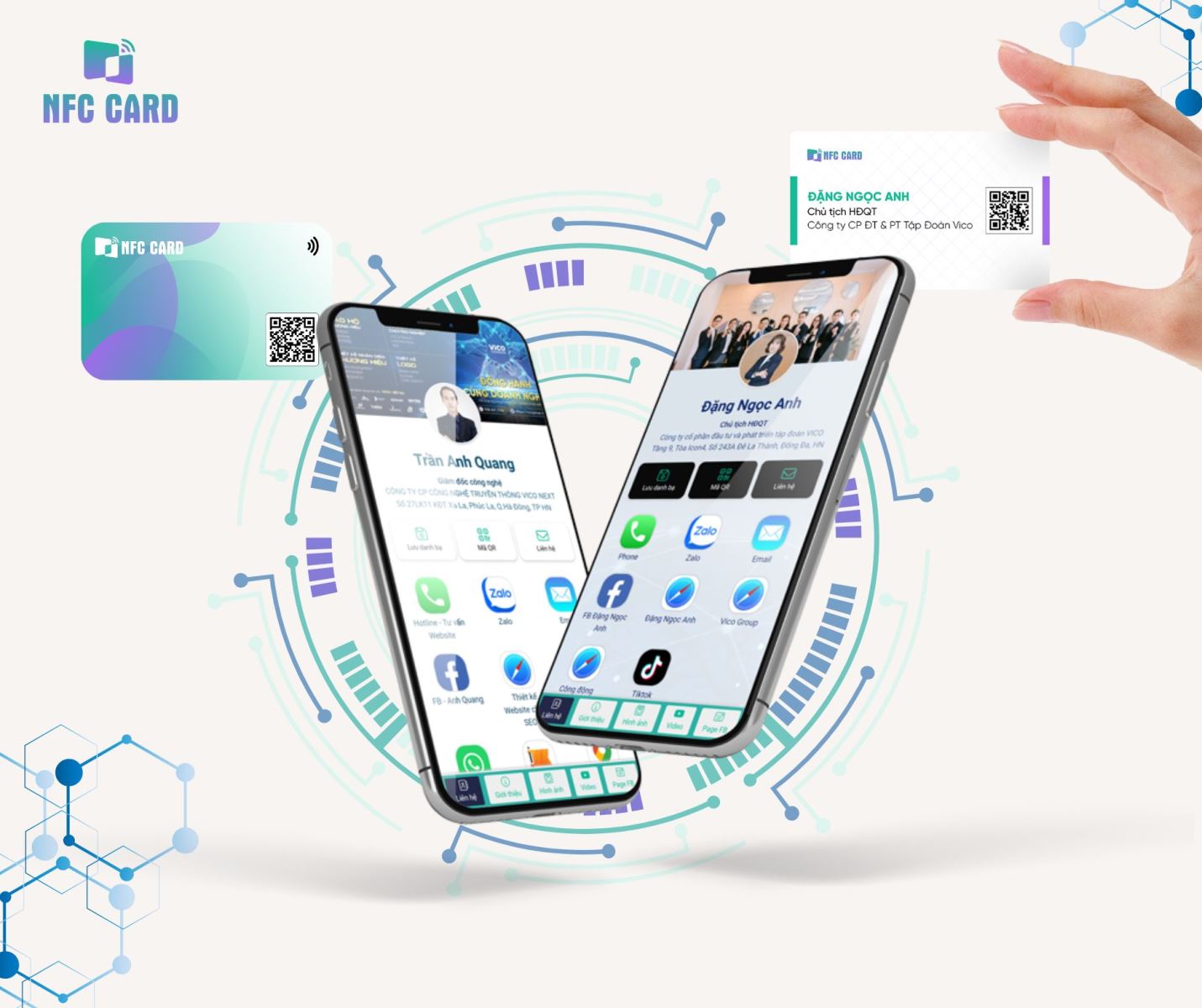 NFC card tăng hiệu quả kinh doanh B2B