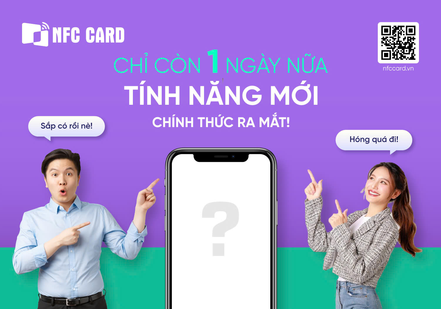 Chỉ còn một ngày, ra mắt tính năng mới trên NFC Card
