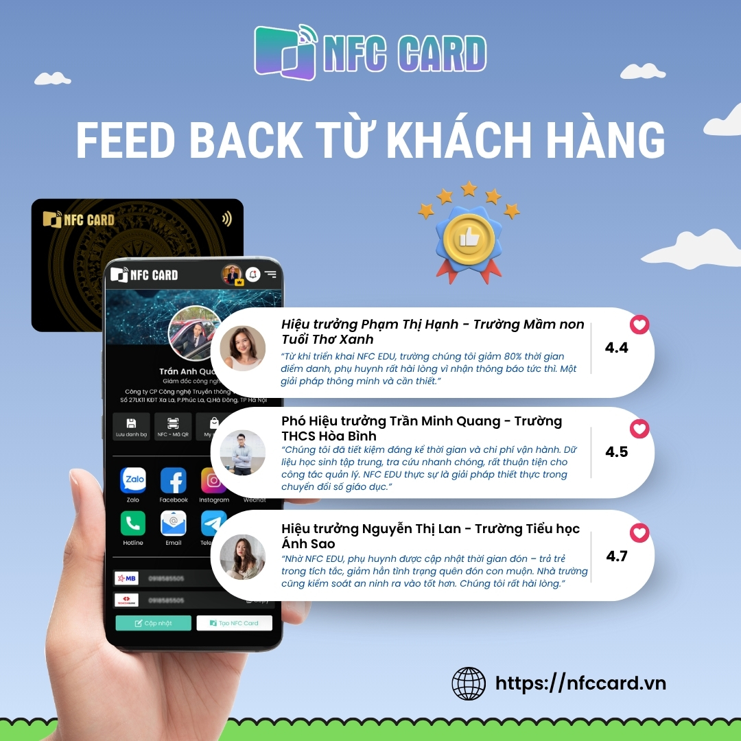 Những lý do trường học nên ứng dụng NFC EDU ngay hôm nay