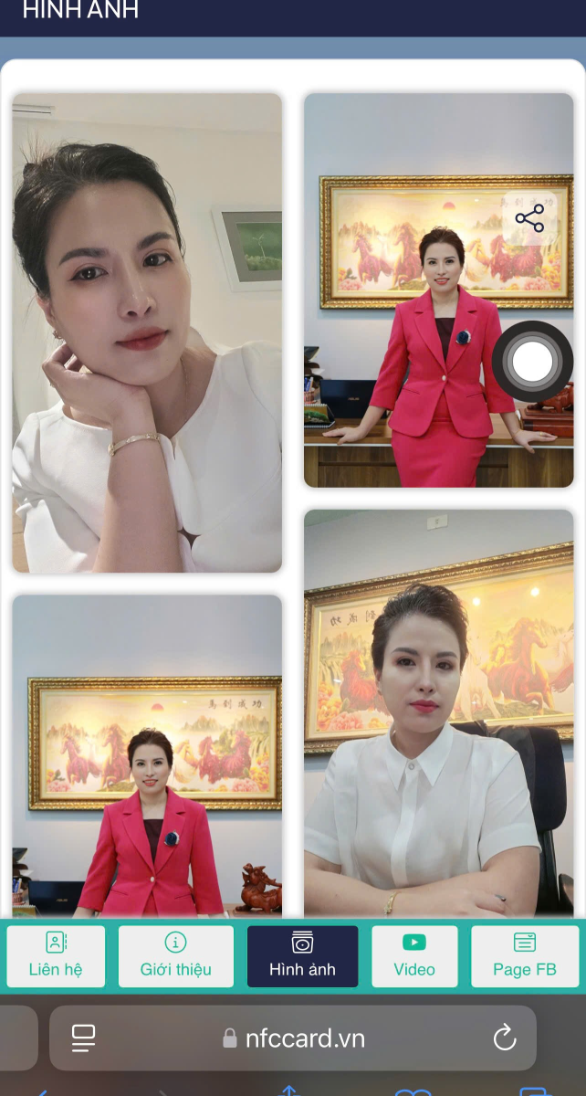 thiết kế NFC card