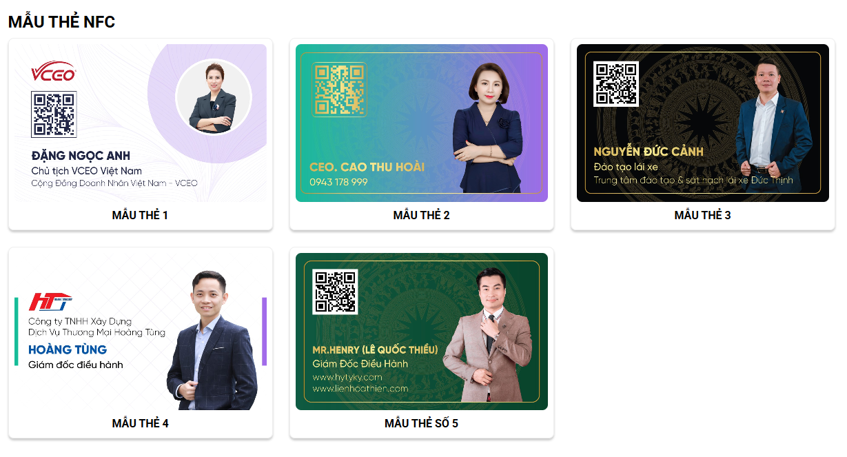 Aai nên sở hữu NFC CARD để xây dựng thương hiệu cá nhân