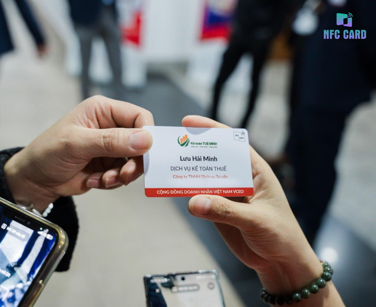 VCEO - cộng đồng doanh nhân sử dụng NFC card