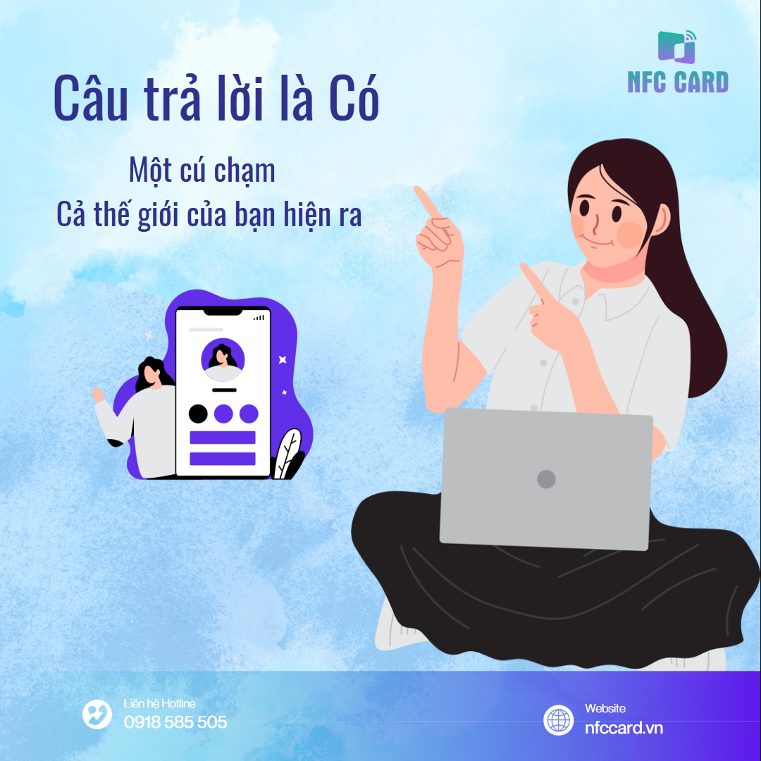 Sinh viên mới ra trường - 100% nên sở hữu NFC CARD