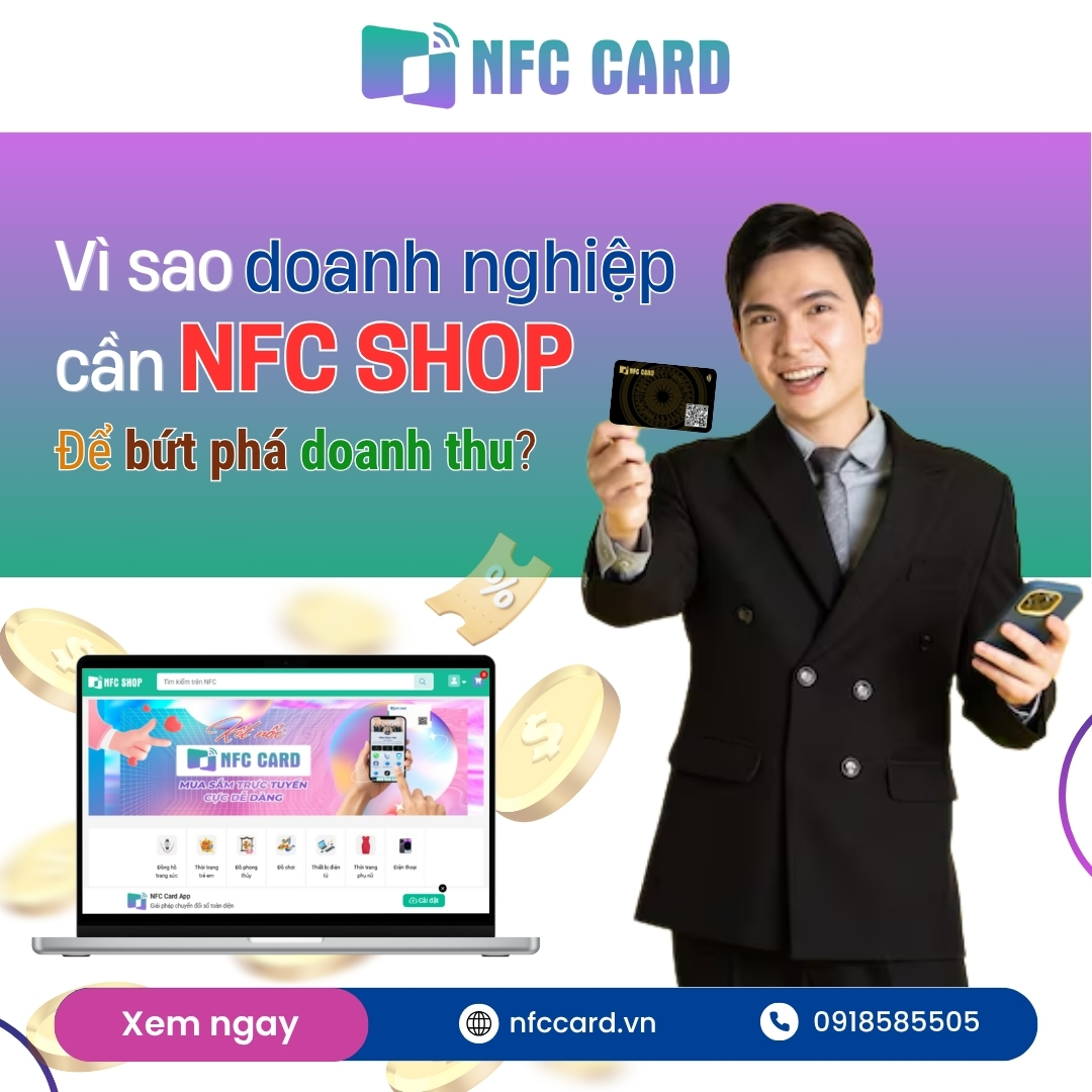 Một chiếc NFC Card sẽ thay thế bao nhiêu thẻ giấy?